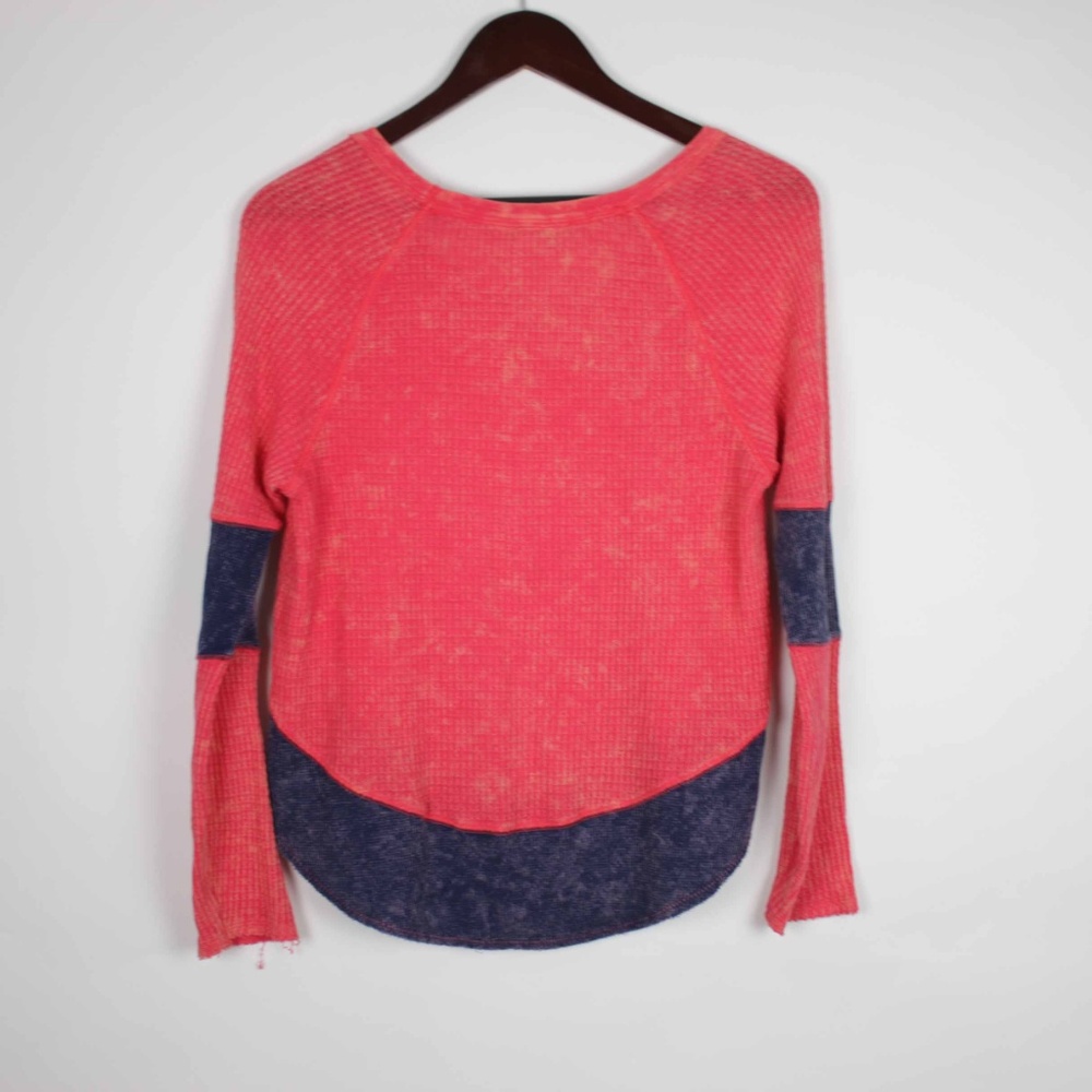 FREE PEOPLE Diamond Dozen Thermal Top XS - Picture 3 of 6